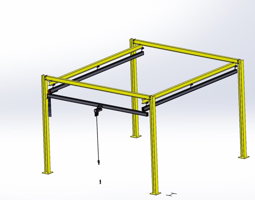 bespoke approved manufactured crane and lifting systems uk